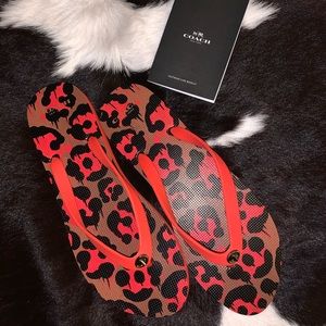 COACH ALYSSA FLIP FLOPS
